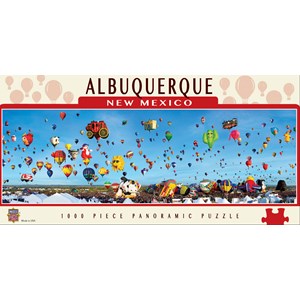 MasterPieces (71585) - James Blakeway: "Albuquerque Balloons" - 1000 brikker puslespil