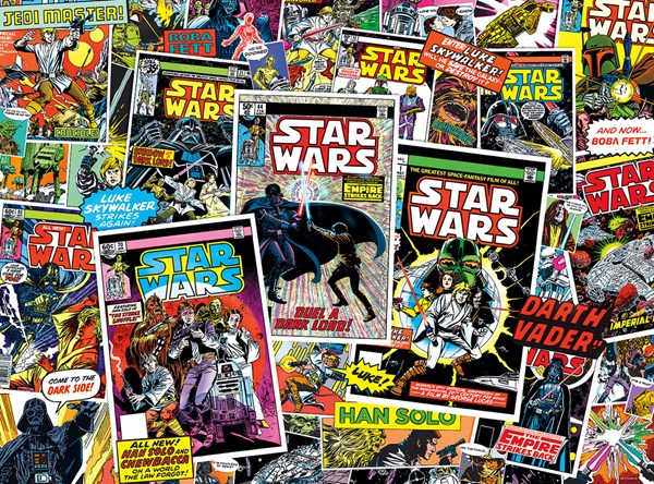 Buffalo Games (11805) - "Star Wars™: Classic Comic Books" - 1000 brikker puslespil