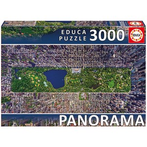 Educa (16781) - "Central Park, New York" - 3000 brikker puslespil