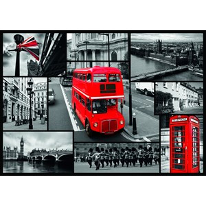 Trefl (102789) - "Montage London" - 1000 brikker puslespil
