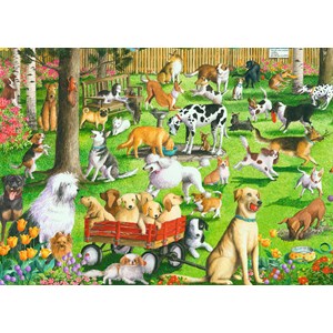 Ravensburger (14870) - "At the Dog Park" - 500 brikker puslespil