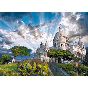 Clementoni (39383) - "Montmartre, Paris, France" - 1000 brikker puslespil
