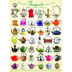Eurographics (6000-0599) - "Teapots" - 1000 brikker puslespil