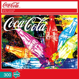 Buffalo Games (2474) - "Splash of Coca-Cola (Coca-Cola)" - 300 brikker puslespil