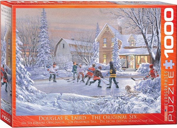 Eurographics (6000-0612) - Douglas Laird: "The Original Six" - 1000 brikker puslespil