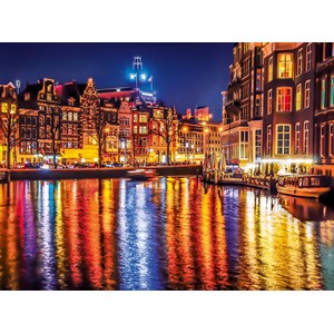 Clementoni (35037) - "Amsterdam" - 500 brikker puslespil