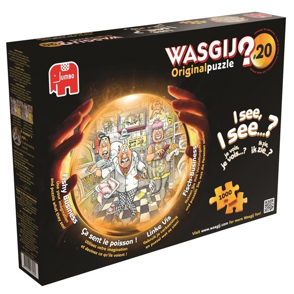 Jumbo (17306) - Graham Thompson: "Wasgij Original #20: Fishy Business!" - 1000 brikker puslespil