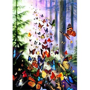 Anatolian (PER3069) - "Butterfly Woods" - 1000 brikker puslespil