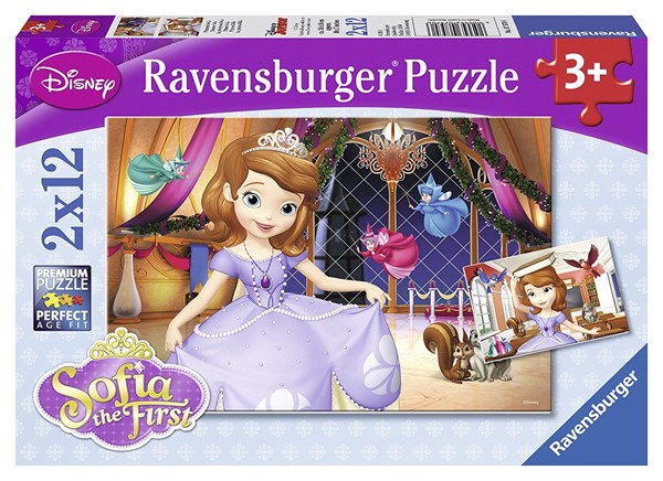 Ravensburger (07570) - "Princess Sofia" - 12 brikker puslespil