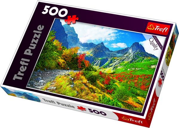 Trefl (371901) - Jan Wlodarczyk: "Autumn Tatras, Poland" - 500 brikker puslespil