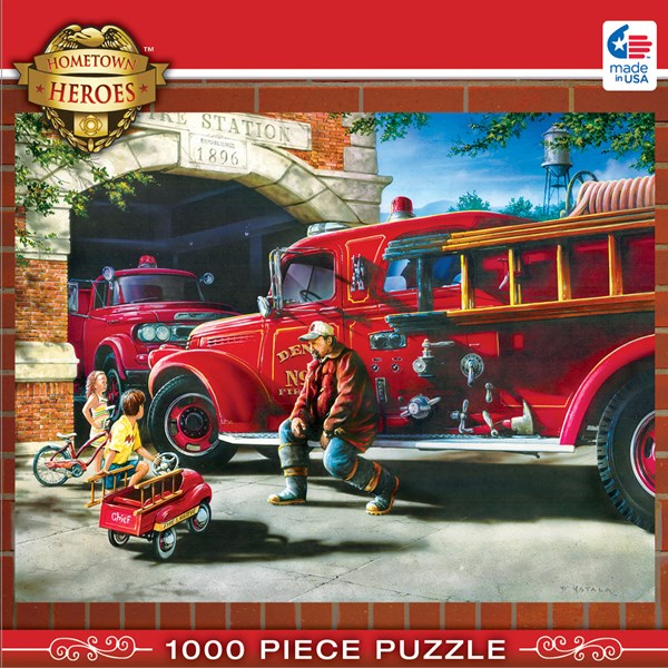 MasterPieces (71630) - Dan Hatala: "Firehouse Dreams" - 1000 brikker puslespil