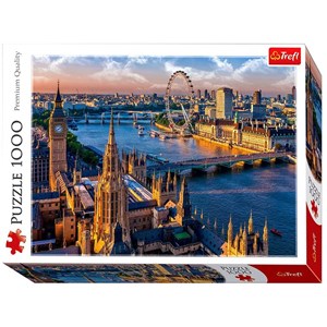 Trefl (10404) - "London, England" - 1000 brikker puslespil