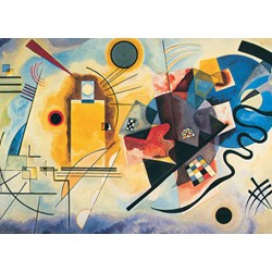 Eurographics (6000-3271) - Vassily Kandinsky: "Yellow-Red-Blue" - 1000 brikker puslespil