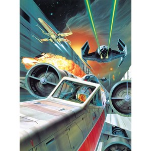 Buffalo Games (11807) - "Star Wars™ 40th Anniversary "Use The Force Luke"" - 1000 brikker puslespil