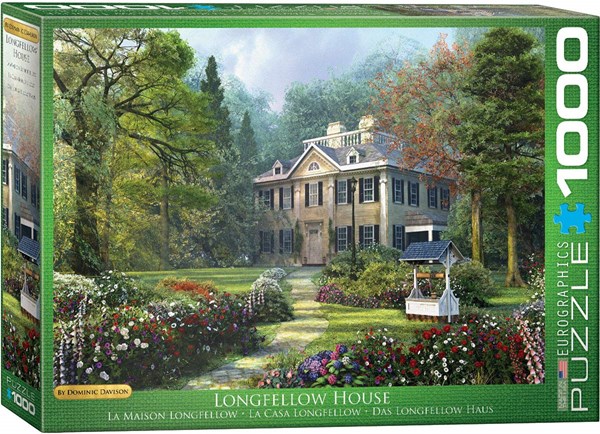 Eurographics (6000-0970) - Dominic Davison: "Longfellow House" - 1000 brikker puslespil