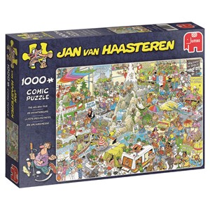 Jumbo (19051) - Jan van Haasteren: "The Holiday Fair" - 1000 brikker puslespil
