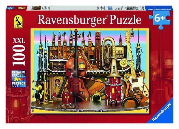 Ravensburger (10524) - Colin Thompson: "Music Castle" - 100 brikker puslespil