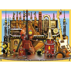 Ravensburger (10524) - Colin Thompson: "Music Castle" - 100 brikker puslespil