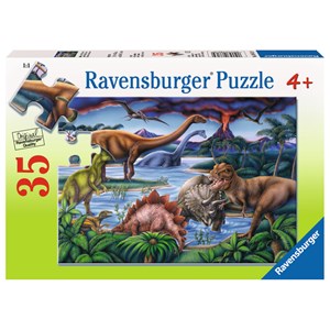 Ravensburger (08613) - "Dinosaur Playground" - 35 brikker puslespil