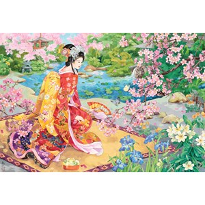 Eurographics (8220-0975) - Haruyo Morita: "Haru No Uta" - 2000 brikker puslespil