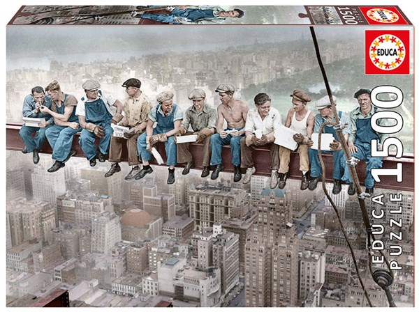 Educa (16009) - "Frokost i New York" - 1500 brikker puslespil