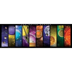 Eurographics (6010-0308) - "The Solar System" - 1000 brikker puslespil