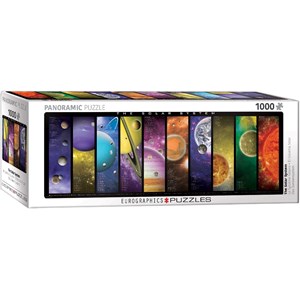 Eurographics (6010-0308) - "The Solar System" - 1000 brikker puslespil