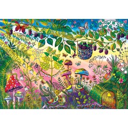 Buffalo Games (3846) - Johanna Basford: "Morning Magic (Enchanted Forest)" - 500 brikker puslespil