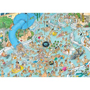 Jumbo (17314) - Jan van Haasteren: "Whacky Water World!" - 1500 brikker puslespil