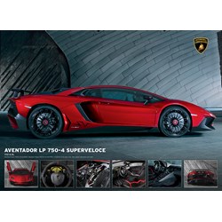 Eurographics (6000-0871) - "Lamborghini Aventador 750-4 SV" - 1000 brikker puslespil