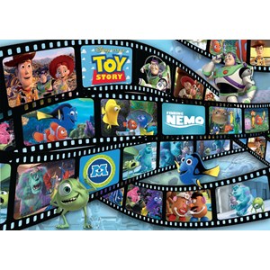 Ravensburger (19604) - "Movie Reel (Disney-Pixar)" - 1000 brikker puslespil