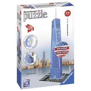 Ravensburger (12562) - "One World Trade Center NY" - 216 brikker puslespil