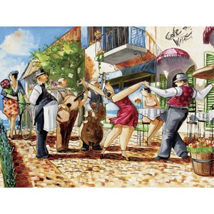 Ravensburger (16348) - Ronald West: "Tango" - 1500 brikker puslespil
