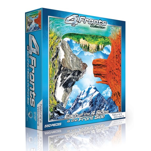 A Broader View (443) - "Nature's Wonders Puzzle (4 Fronts Collection)" - 550 brikker puslespil