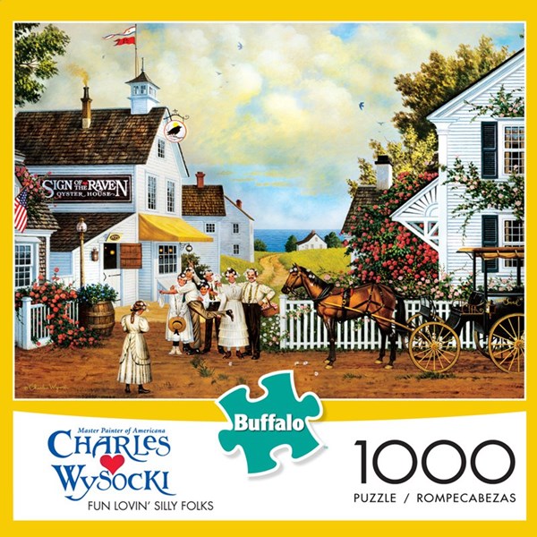 Buffalo Games (11433) - Charles Wysocki: "Fun Lovin' Silly Folks" - 1000 brikker puslespil