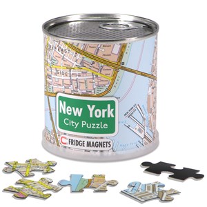 Geo Toys (GEO 230) - "City Magnetic Puzzle New York City" - 100 brikker puslespil