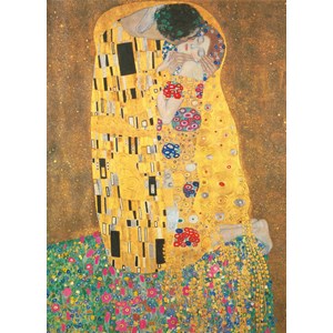 Clementoni (31442) - Gustav Klimt: "The Kiss" - 1000 brikker puslespil