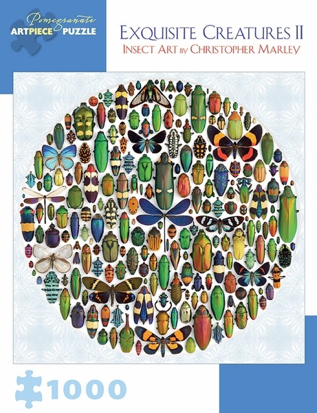 Pomegranate (AA876) - Christopher Marley: "Exquisite Creatures II" - 1000 brikker puslespil