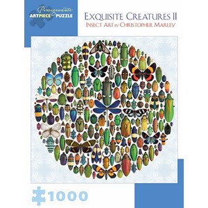 Pomegranate (AA876) - Christopher Marley: "Exquisite Creatures II" - 1000 brikker puslespil