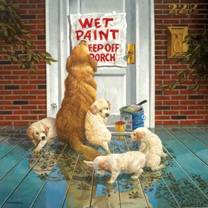 SunsOut (36715) - Don Crook: "Wet Paint" - 1000 brikker puslespil