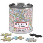 Geo Toys (GEO 232) - "City Magnetic Puzzle Paris" - 100 brikker puslespil