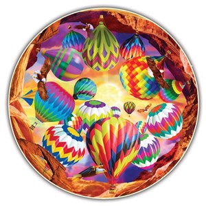 A Broader View (374) - "Balloon Chaos" - 500 brikker puslespil