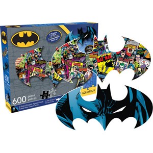 Aquarius (75003) - "Batman - Two Sided Puzzle" - 600 brikker puslespil