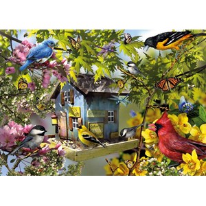 Ravensburger (15611) - Lori Schory: "Time for Lunch" - 1000 brikker puslespil