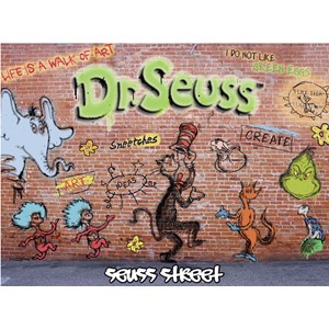 Ravensburger (19752) - "Seuss Street" - 1000 brikker puslespil