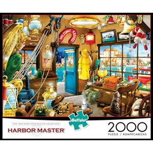 Buffalo Games (2045) - "Harbor Master" - 2000 brikker puslespil