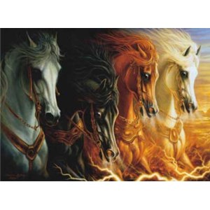 Anatolian (3116) - "Four Horses of the Apocalypse" - 1000 brikker puslespil