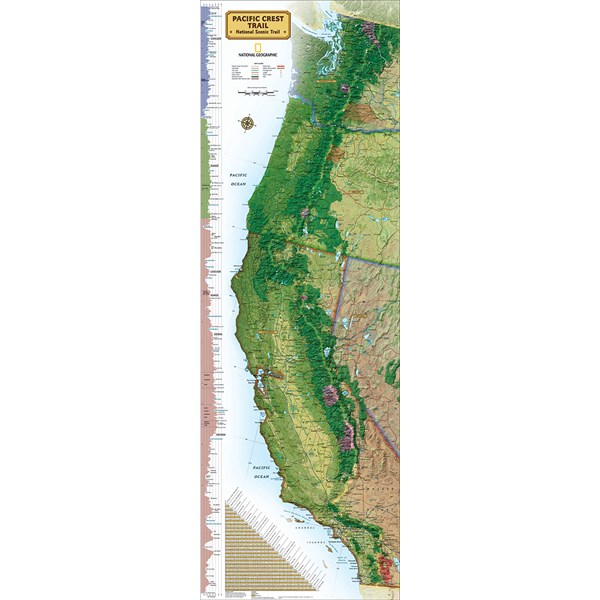 New York Puzzle Co (NPZNG1709) - "Pacific Crest Trail" - 750 brikker puslespil