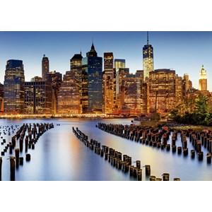 Educa (16290) - "City of the Skyscrapers" - 1000 brikker puslespil