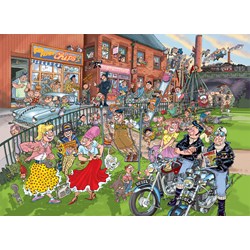 Jumbo (17407) - James Alexander: "Wasgij Destiny 14: How Times Have Changed!" - 1000 brikker puslespil